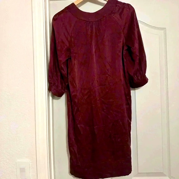 Vince Silk Purple Women's Dress Medium - Picture 2 of 4
